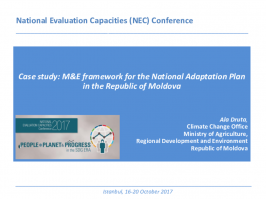 Case Study: Monitoring and Evaluation Framework for the National ...